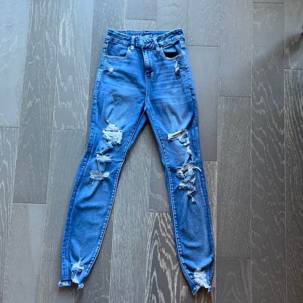 American Eagle Curvy High Rise Jeggings